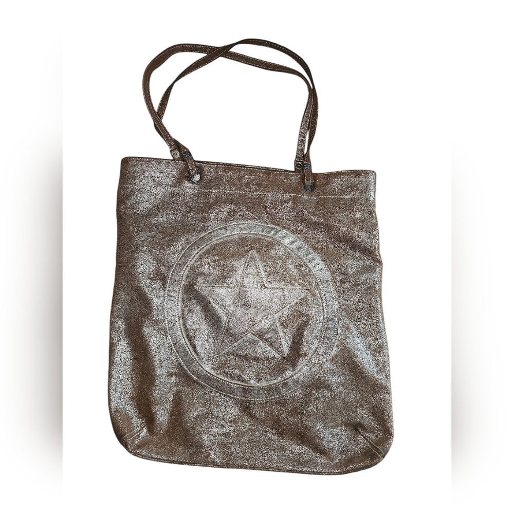 Converse Metallic Star Embellished Tote Bag